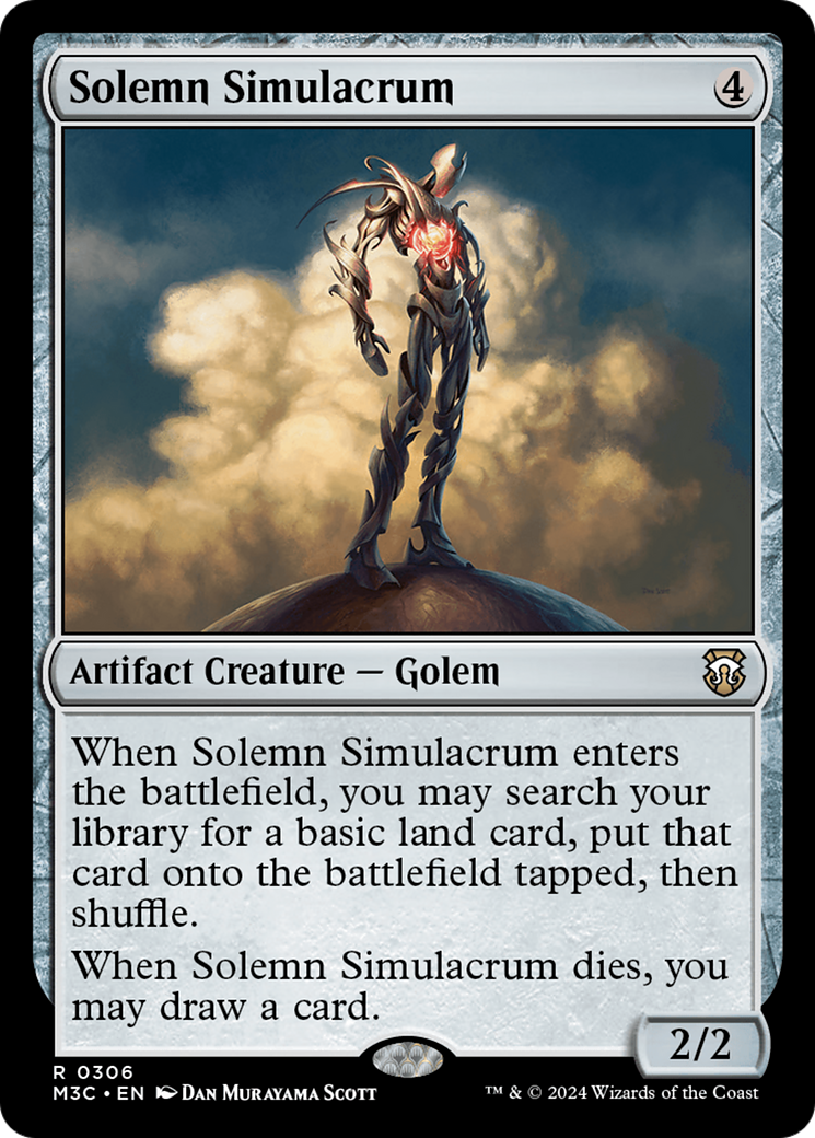 Solemn Simulacrum (M3C) #306 [EN/N] s/o