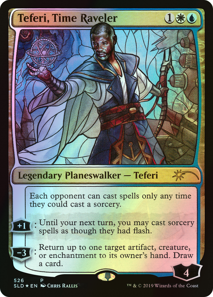 Teferi, Time Raveler (SLD) #526 [EN/F] s/o