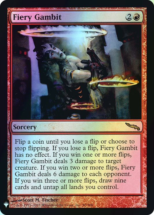 Fiery Gambit (PLST) #MRD-90 [EN/F]