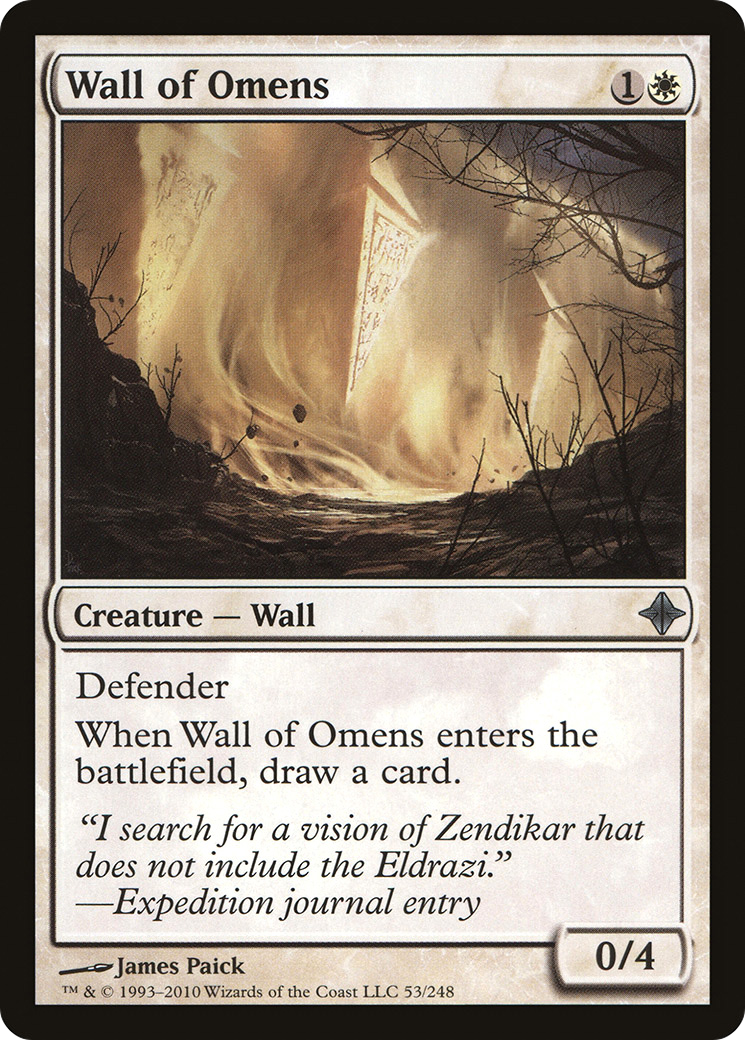 Wall of Omens (ROE) #53 [EN/N] s/o