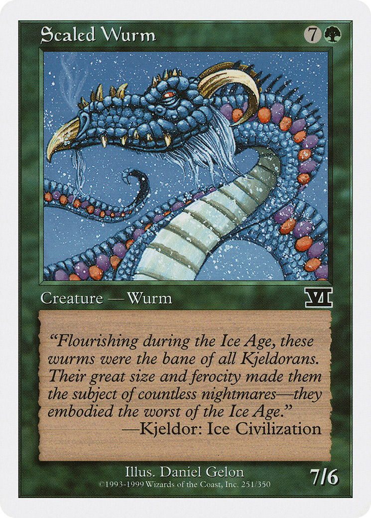 Scaled Wurm (6ED) #251 [EN/N]