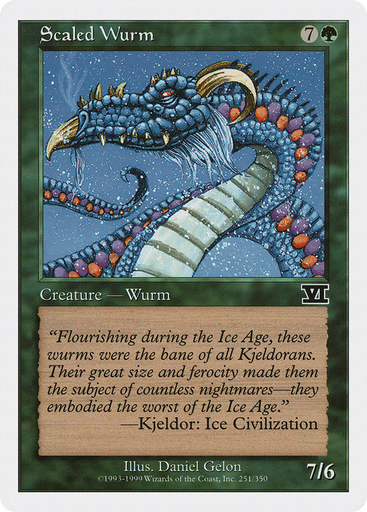 Scaled Wurm (6ED) #251 [EN/N]