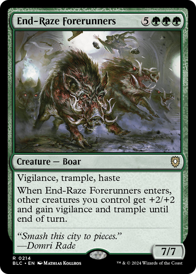 End-Raze Forerunners (BLC) #214 [EN/N]