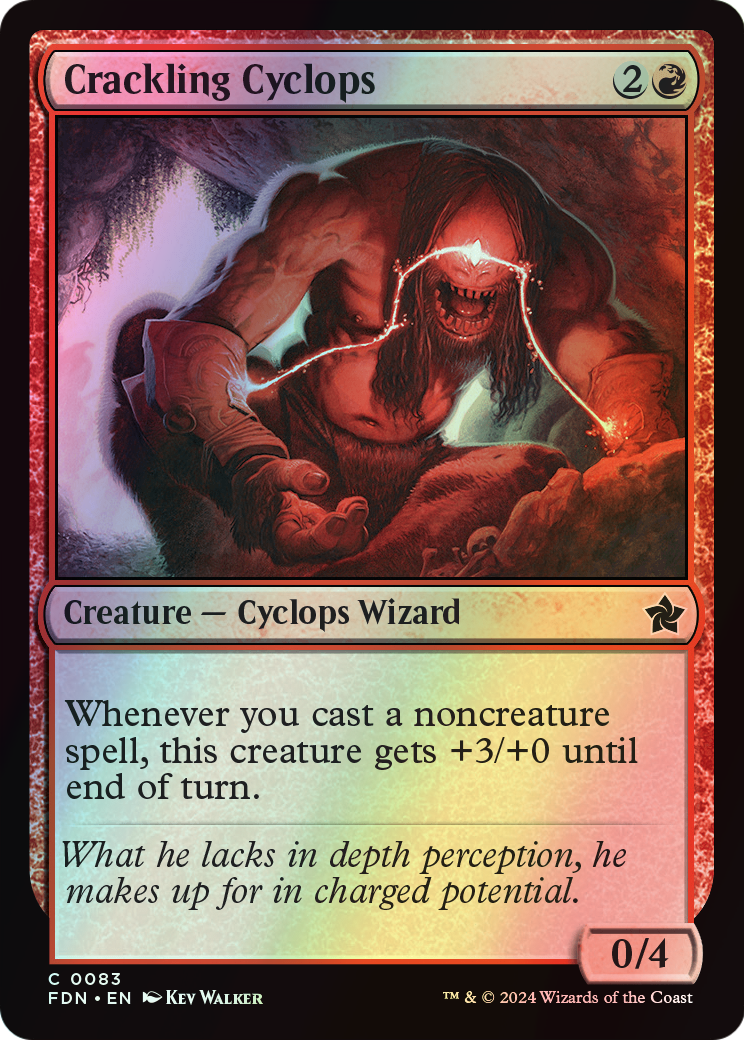 Crackling Cyclops (FDN) #83 [EN/F] s/o