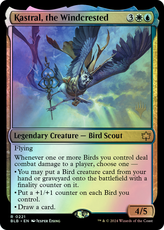 Kastral, the Windcrested (PBLB) #221p [EN/F]