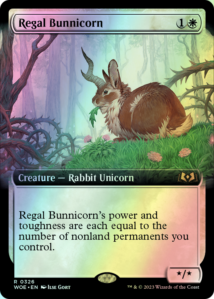Regal Bunnicorn (WOE) #326 [EN/F] s/o