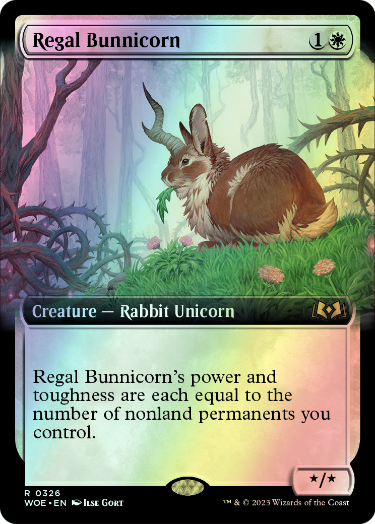 Regal Bunnicorn (WOE) #326 [EN/F] s/o