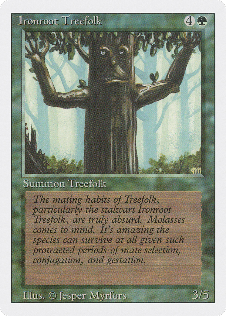 Ironroot Treefolk (3ED) #204 [EN/N]