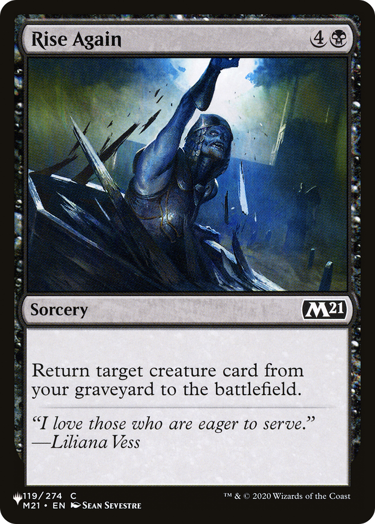 Rise Again (PLST) #M21-119 [EN/N]