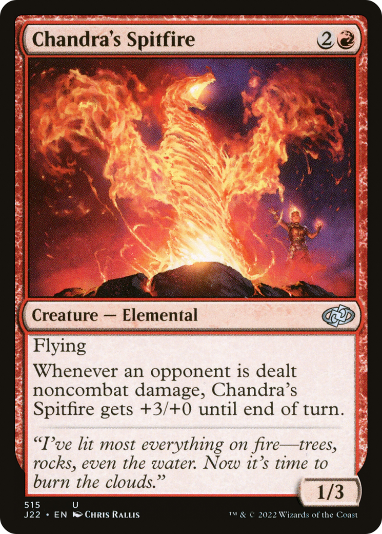 Chandra's Spitfire (J22) #515 [EN/N] s/o