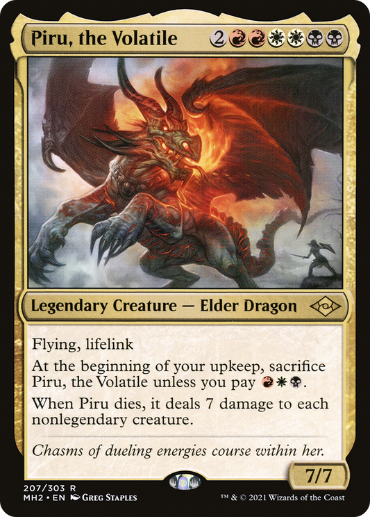 Piru, the Volatile (MH2) #207 [EN/N]