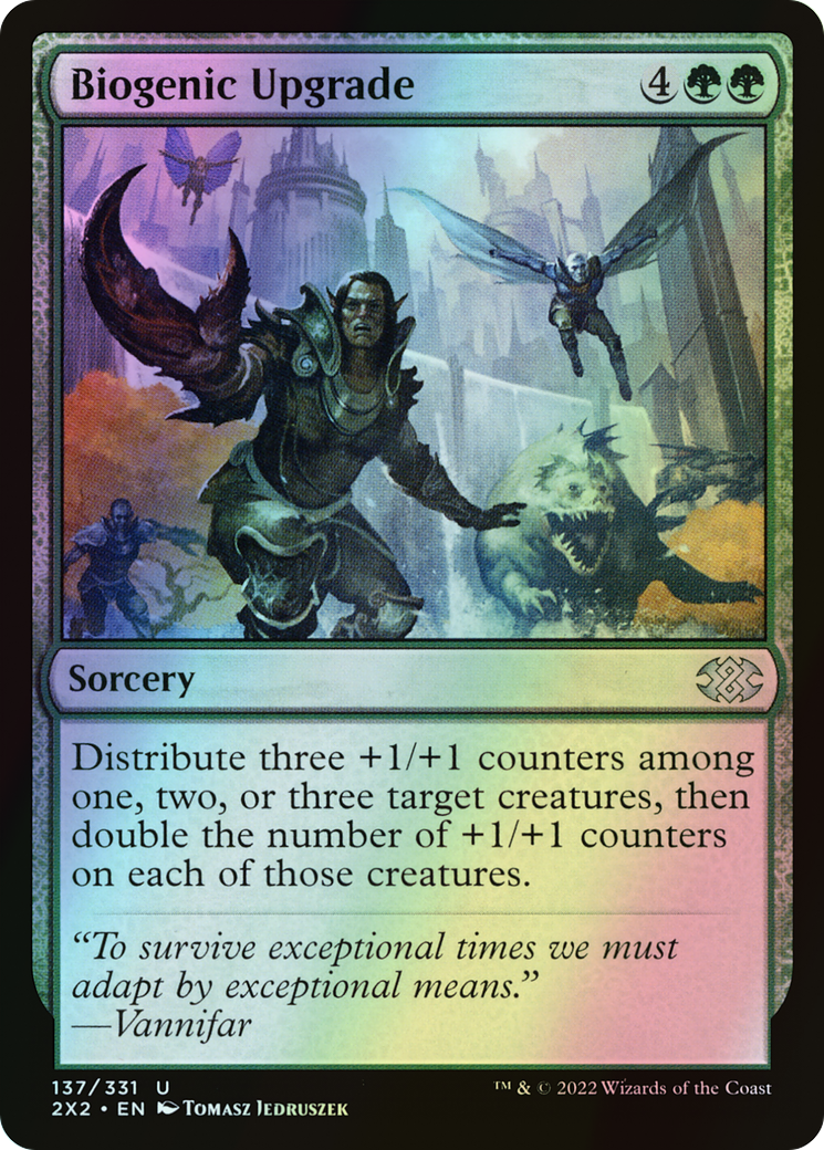 Biogenic Upgrade (2X2) #137 [EN/F]