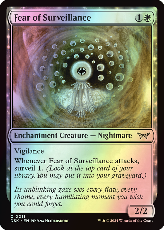 Fear of Surveillance (DSK) #11 [EN/F] s/o