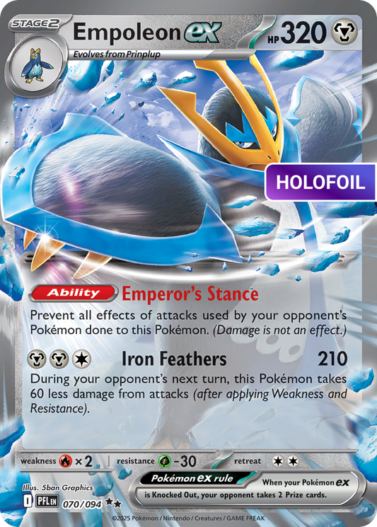 Empoleon ex - 070/094 (PFL) #070 [EN/H]