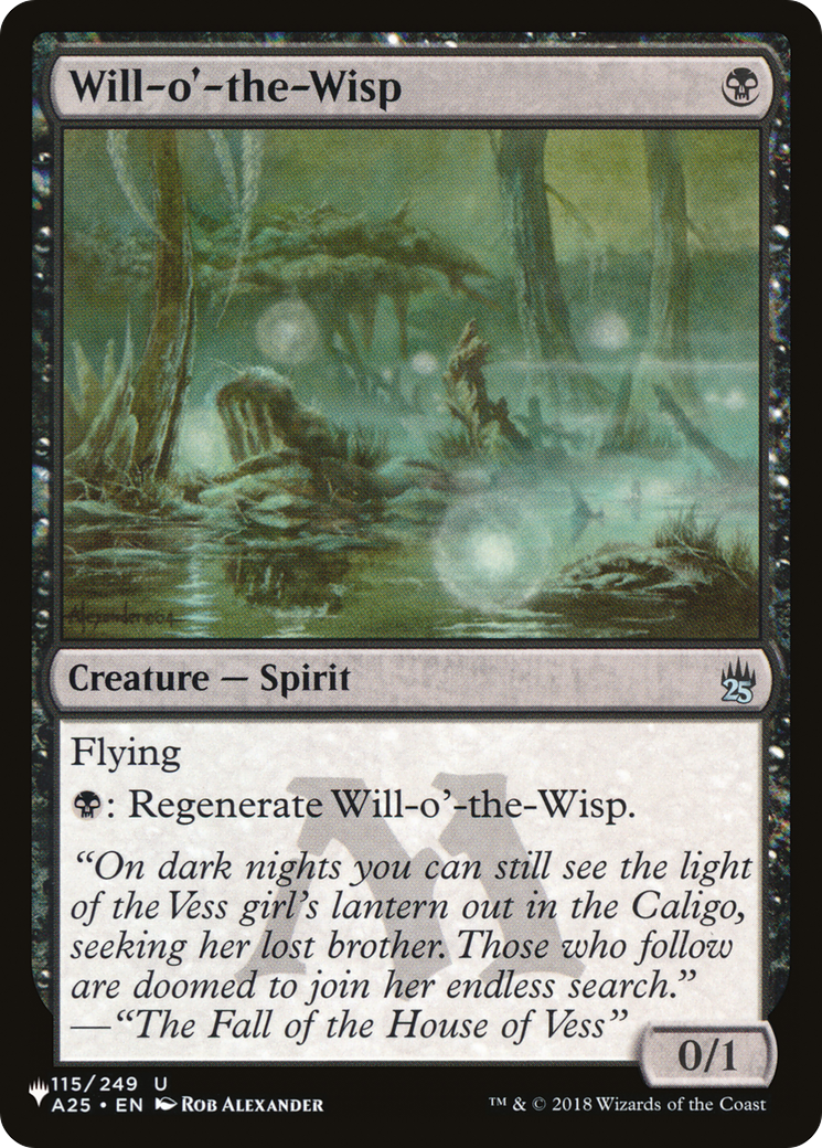 Will-o'-the-Wisp (PLST) #A25-115 [EN/N] s/o