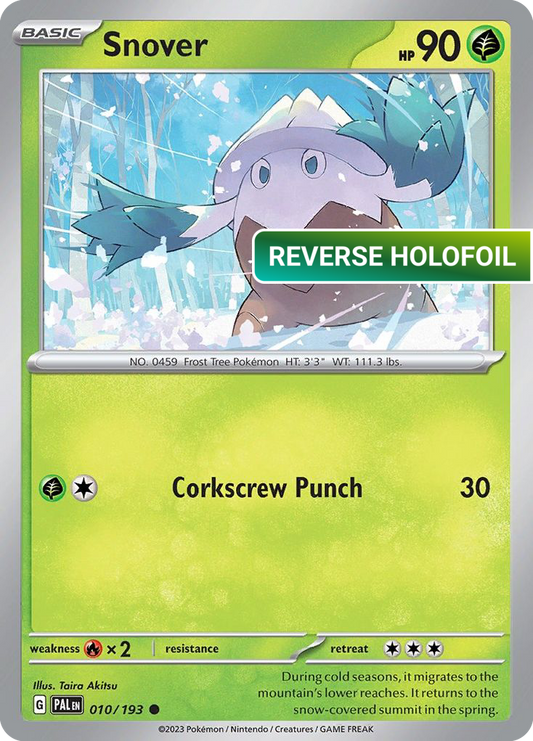 Snover (PAL) #010 [EN/R] s/o