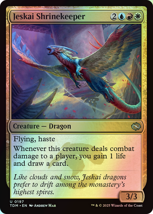 Jeskai Shrinekeeper (TDM) #197 [EN/F]