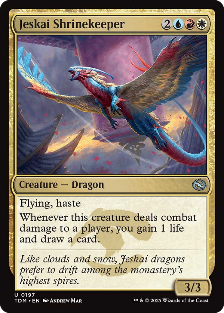 Jeskai Shrinekeeper (TDM) #197 [EN/N]
