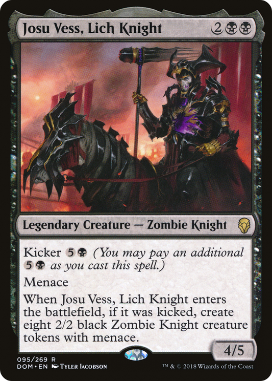Josu Vess, Lich Knight (DOM) #95 [EN/N]