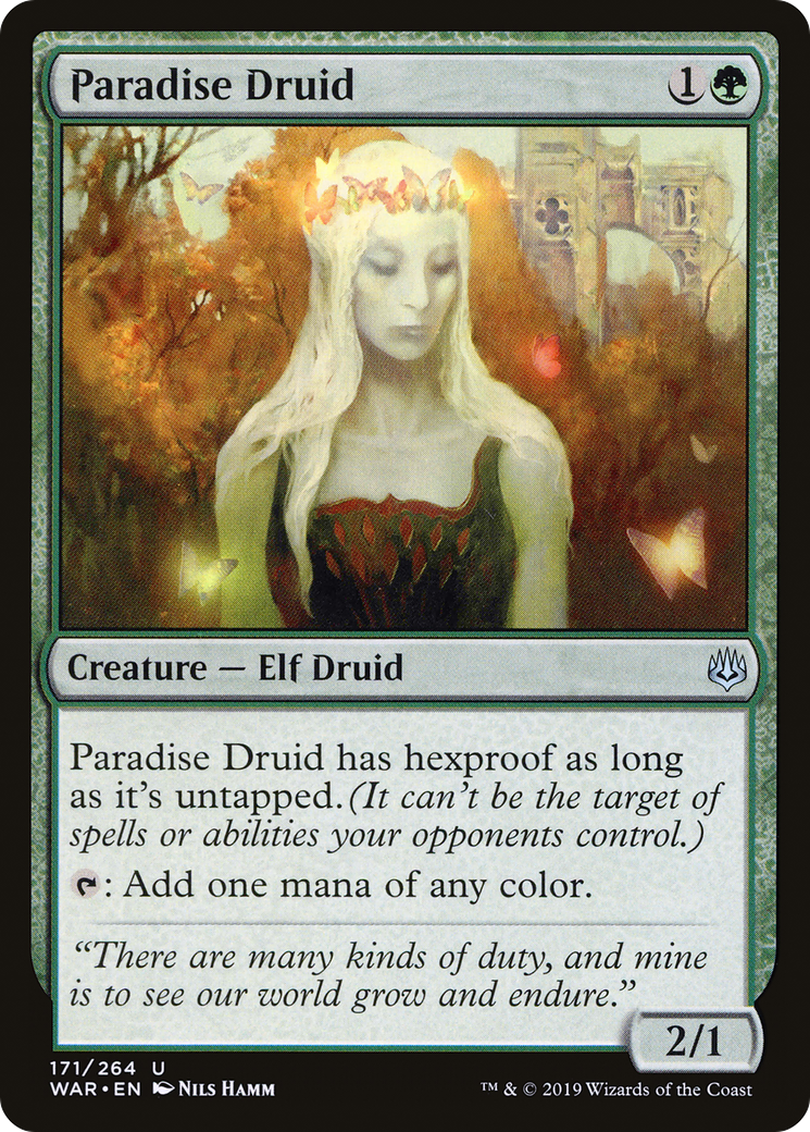 Paradise Druid (WAR) #171 [EN/N]