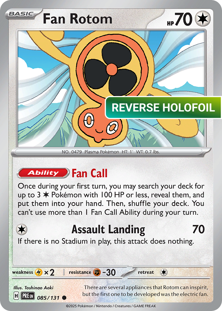 Fan Rotom (PRE) #85 [EN/R]