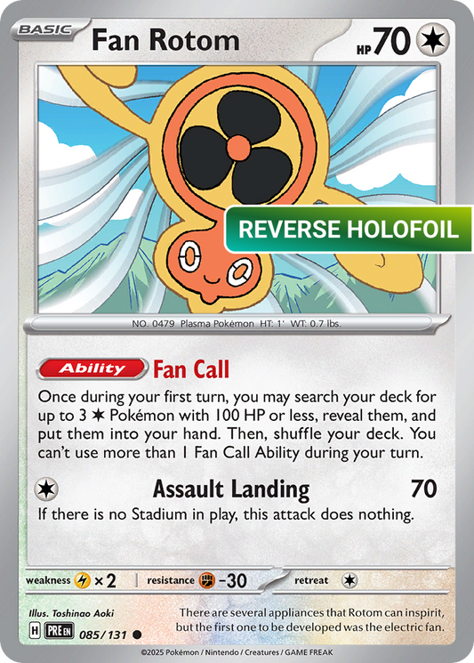 Fan Rotom (PRE) #85 [EN/R]