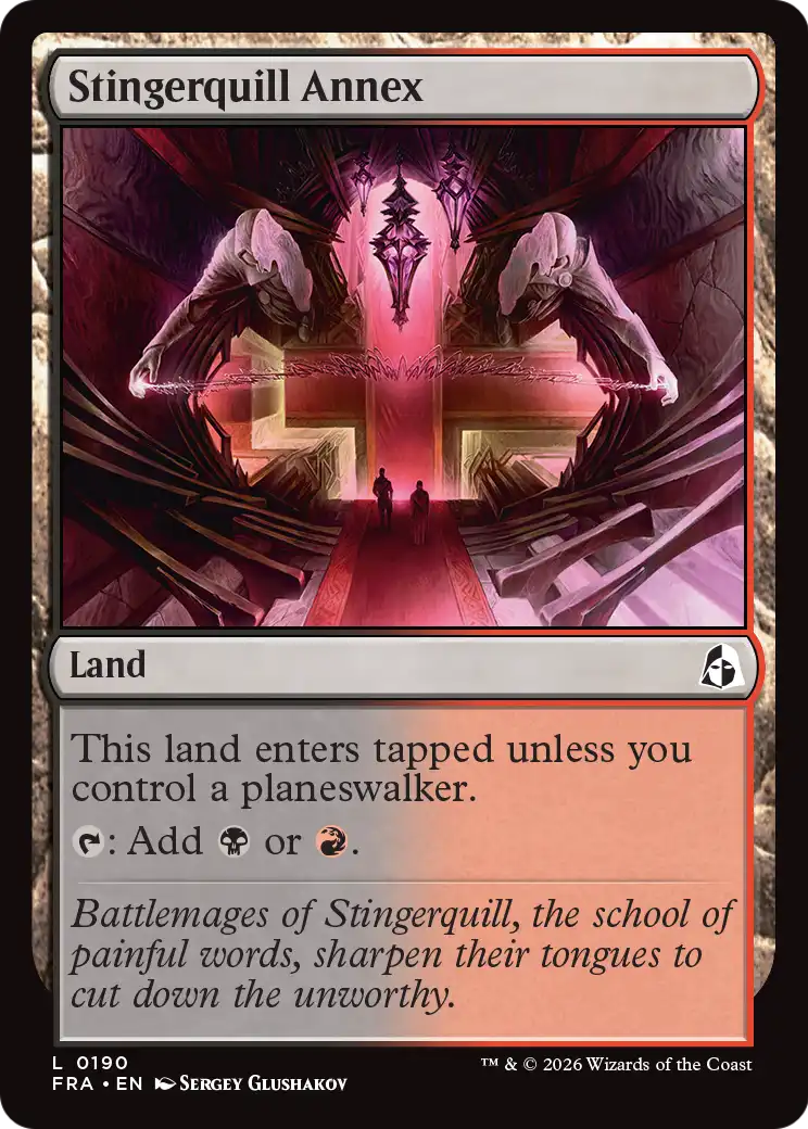 Stingerquill Annex (FRA) #190 [EN/N]