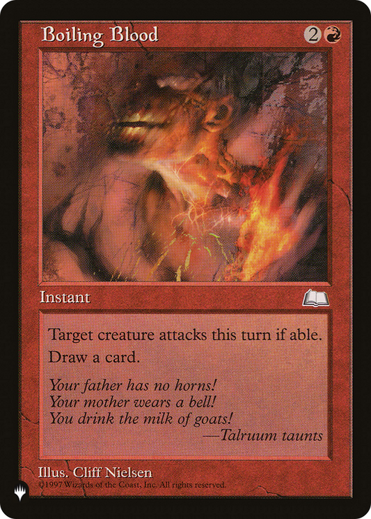 Boiling Blood (PLST) #WTH-92 [EN/N]