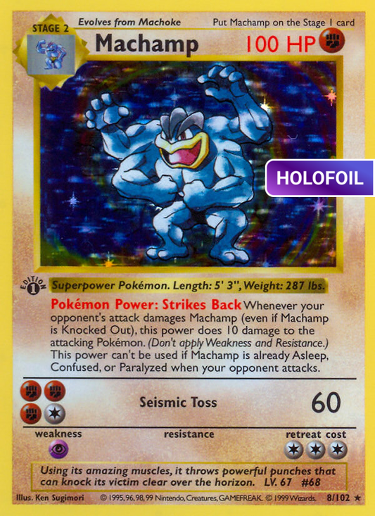 Machamp (BS) #8 [EN/H] s/o