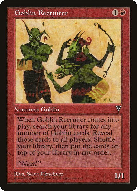 Goblin Recruiter (VIS) #80 [EN/N] s/o