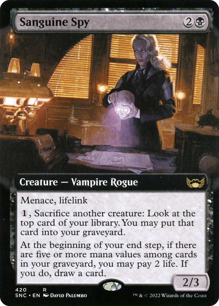 Sanguine Spy (SNC) #420 [EN/N] s/o