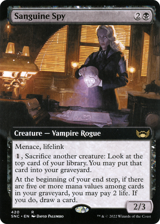 Sanguine Spy (SNC) #420 [EN/N] s/o