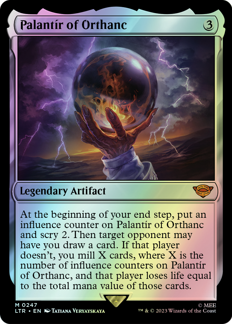 Palantír of Orthanc (LTR) #247 [EN/F] s/o