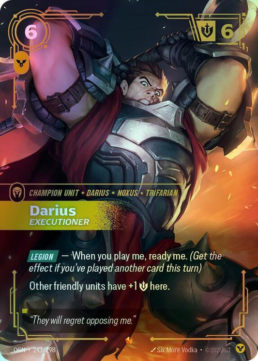 Darius - Executioner (OGN) #243 [EN/F]