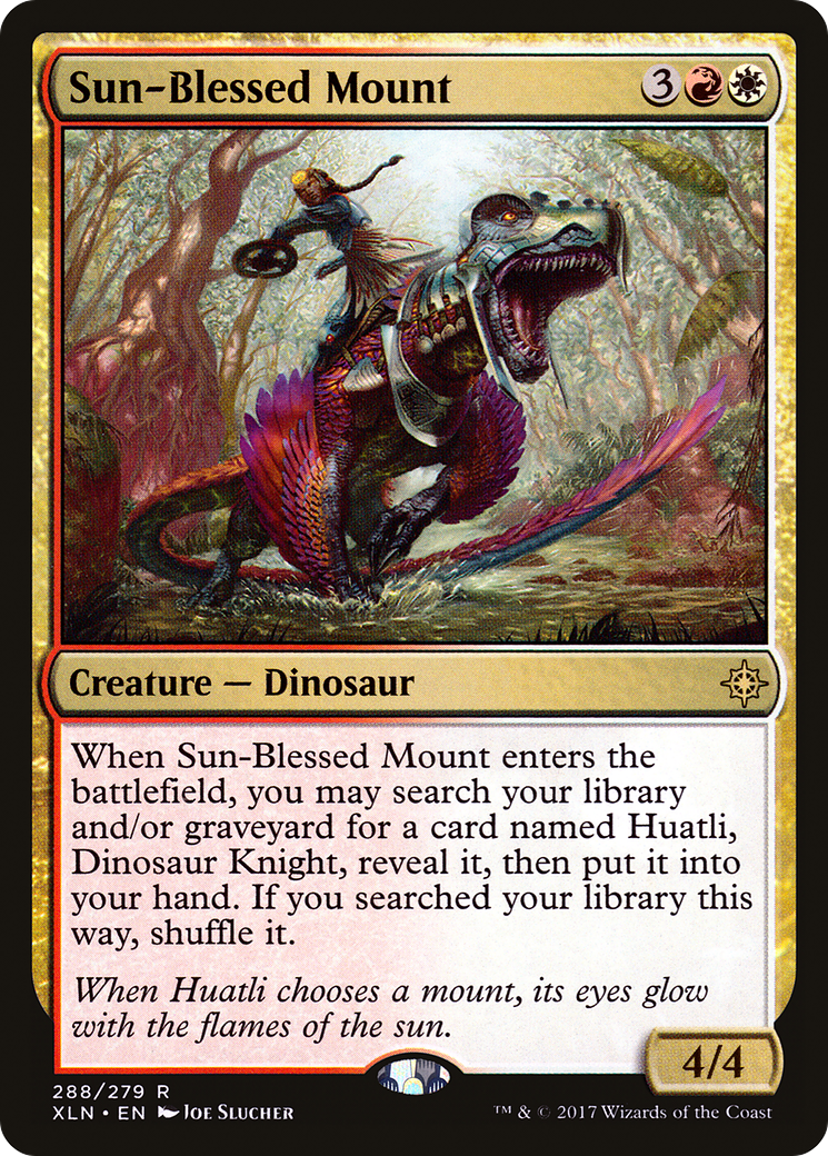 Sun-Blessed Mount (XLN) #288 [EN/N]