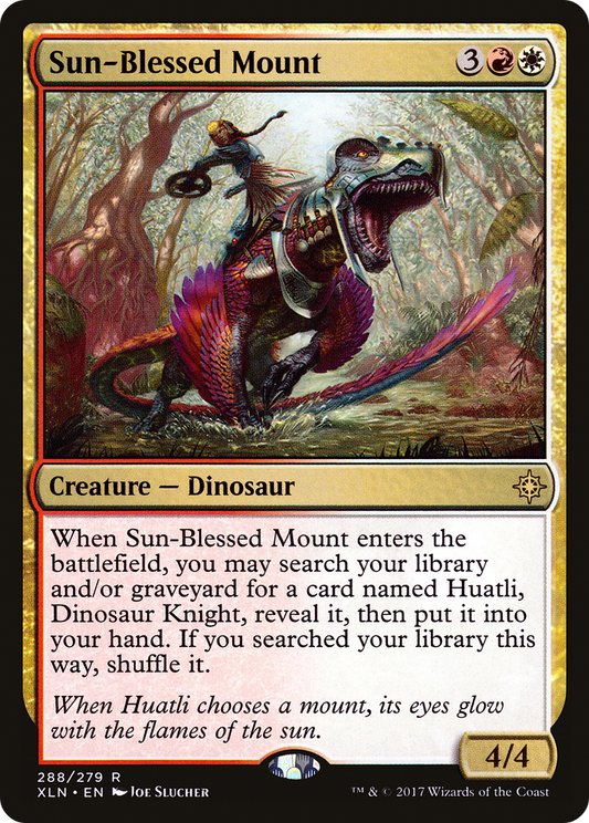 Sun-Blessed Mount (XLN) #288 [EN/N]