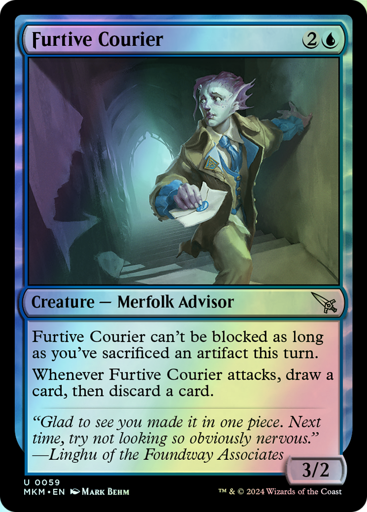 Furtive Courier (MKM) #59 [EN/F]