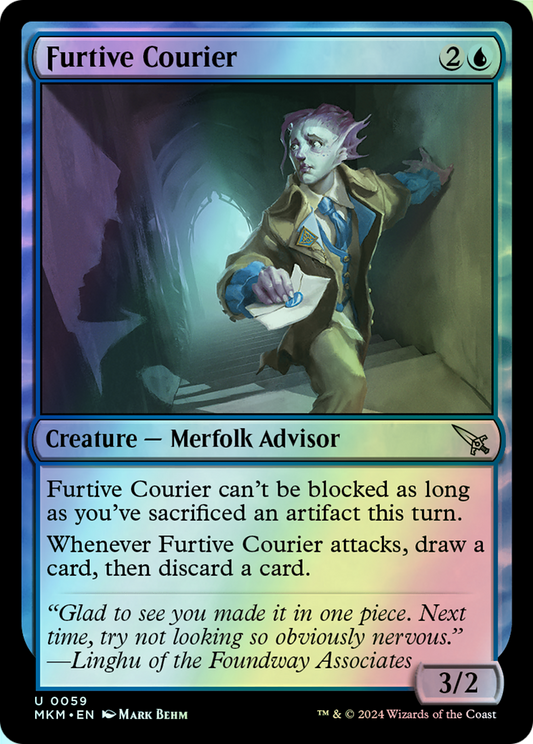 Furtive Courier (MKM) #59 [EN/F]