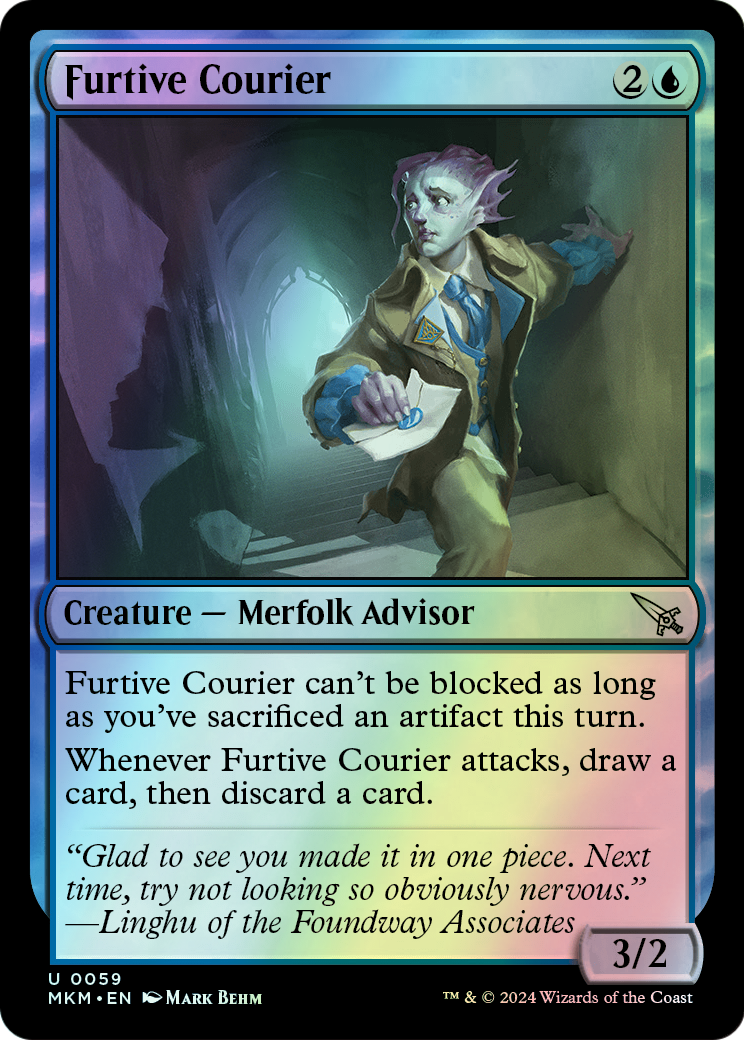 Furtive Courier (MKM) #59 [EN/F]