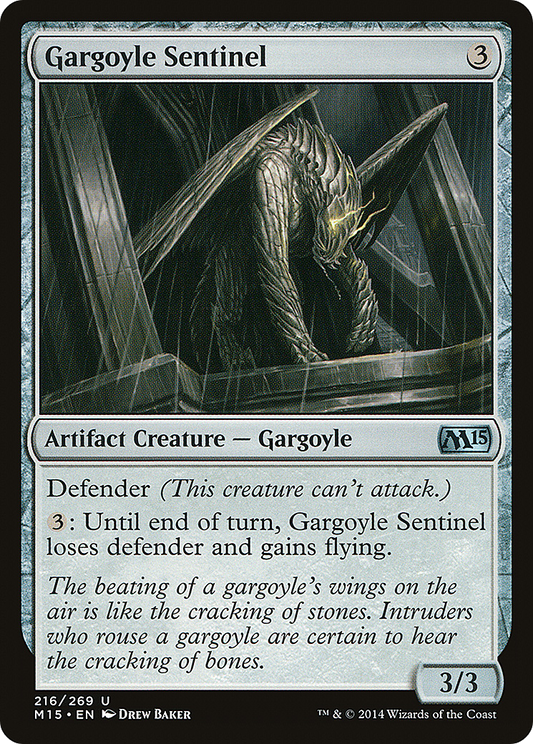 Gargoyle Sentinel (M15) #216 [EN/N]