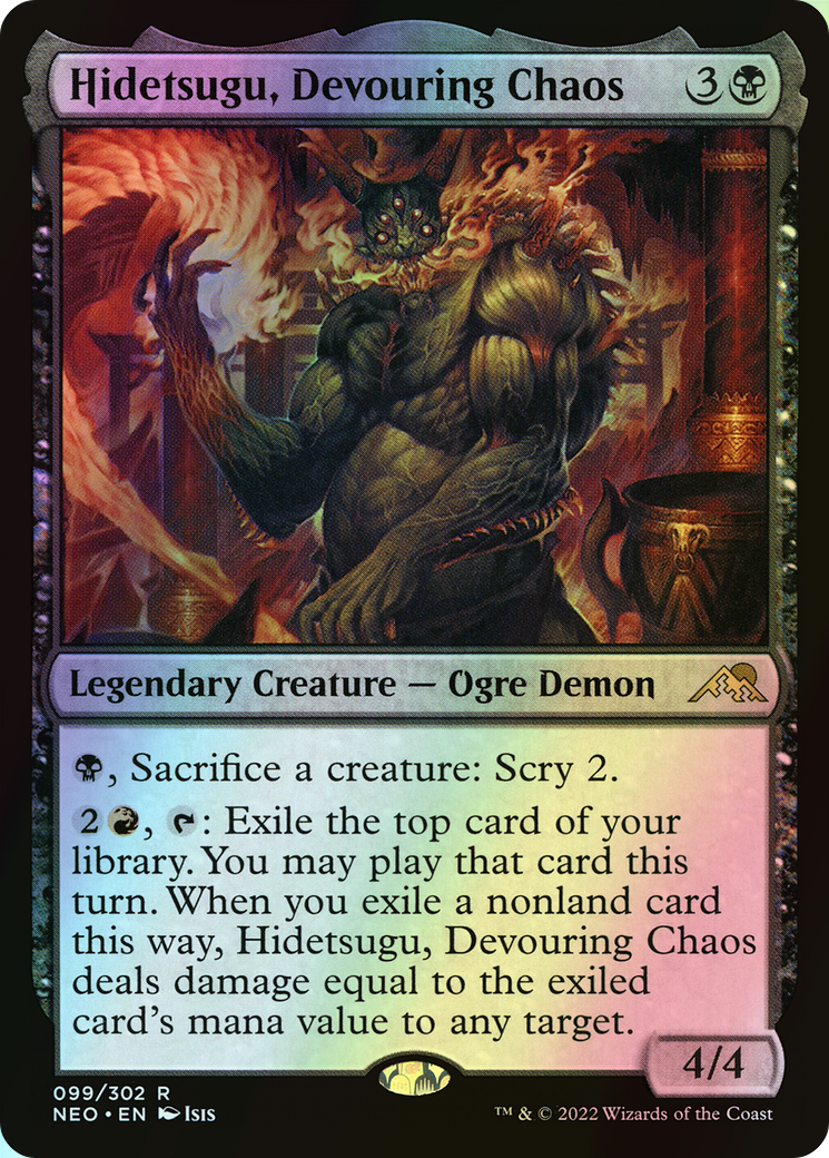 Hidetsugu, Devouring Chaos (NEO) #99 [EN/F] s/o