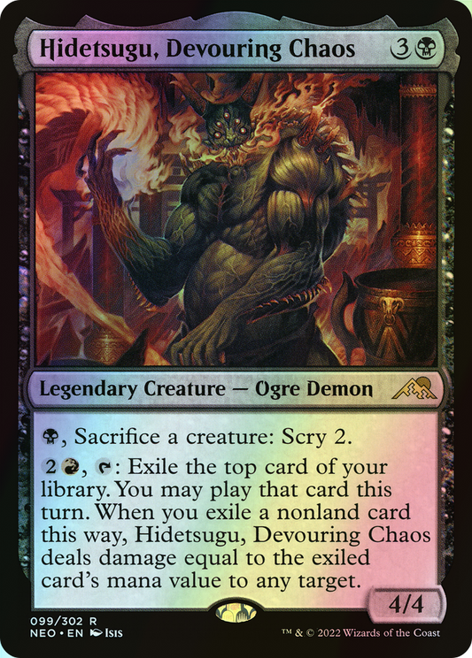 Hidetsugu, Devouring Chaos (NEO) #99 [EN/F] s/o