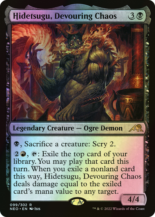 Hidetsugu, Devouring Chaos (NEO) #99 [EN/F] s/o