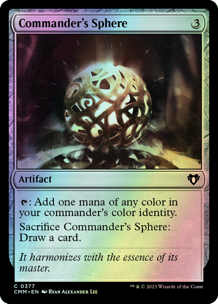 Commander's Sphere (CMM) #377 [EN/F] s/o