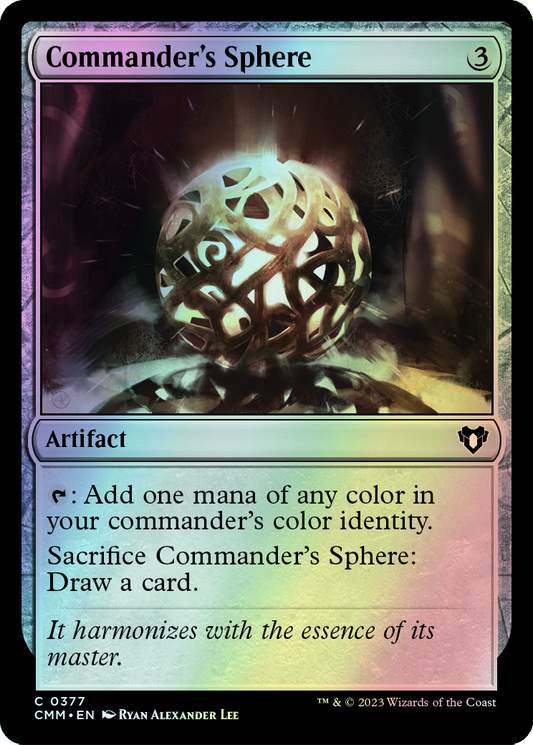 Commander's Sphere (CMM) #377 [EN/F] s/o