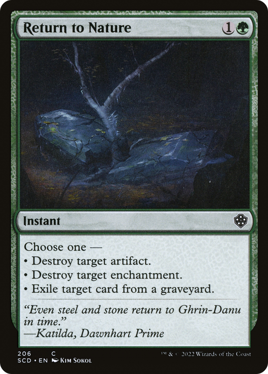 Return to Nature (SCD) #206 [EN/N] s/o