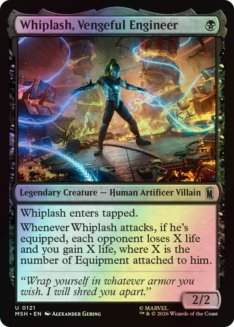 Whiplash, Vengeful Engineer (MSH) #121 [EN/F] s/o