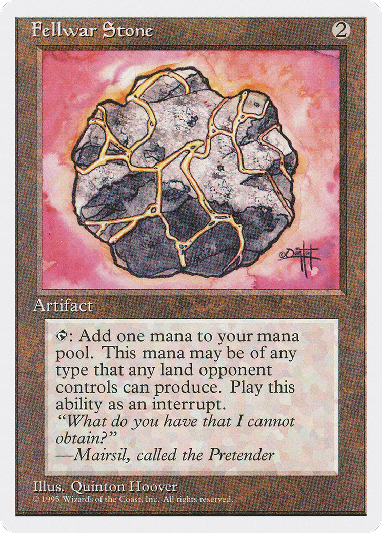 Fellwar Stone (4ED) #319 [EN/N] s/o