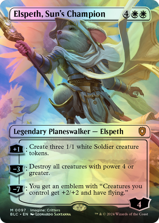 Elspeth, Sun's Champion (BLC) #97 [EN/F] s/o