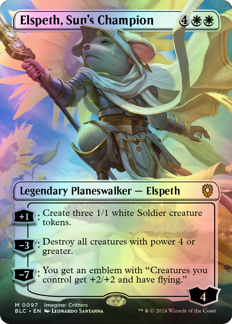 Elspeth, Sun's Champion (BLC) #97 [EN/F] s/o